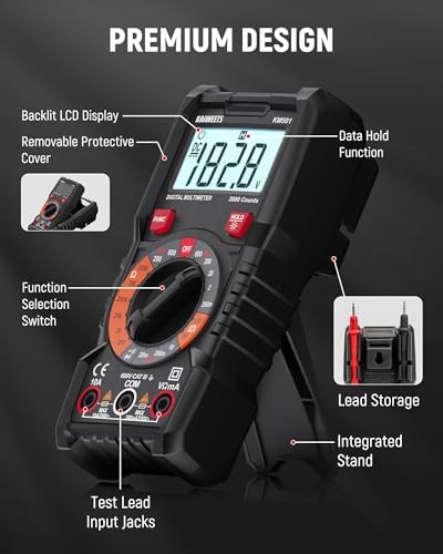 Electrical Test Kit KIT01, Digital Multimeter, Smart Non-Contact Voltage