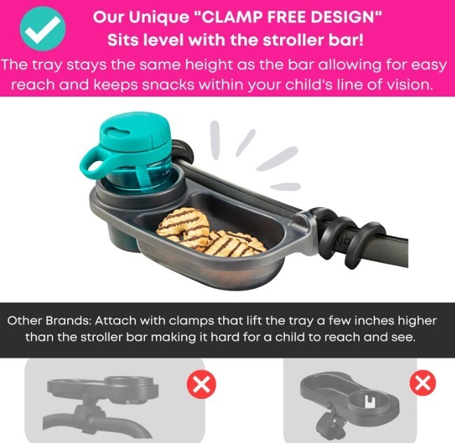 Swanoo Universal Stroller Snack Tray