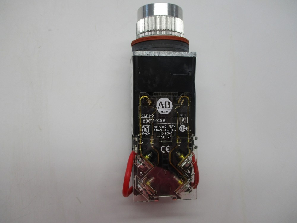 ALLEN BRADLEY 800MR-PT16XK SER.D SELECTOR SWITCH NSMP