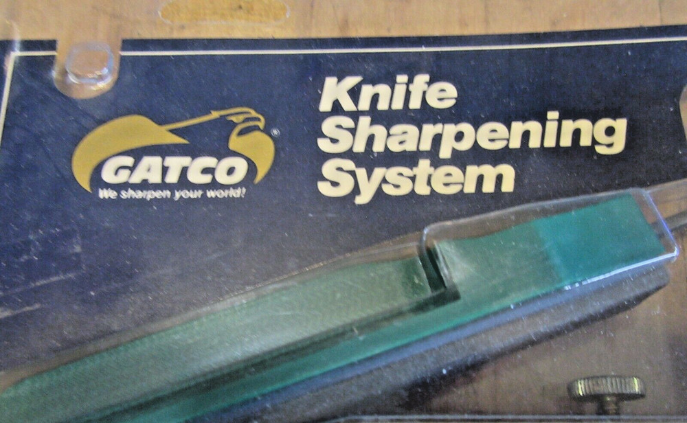 Gatco Knife Kitchen Utensil Sharpener Sharpening System 10001 New In Pkg