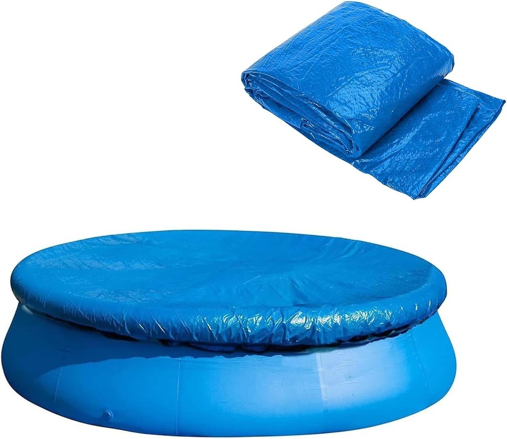 Compact 6 Ft Dust Pool Cover - Easy Install Solar Heat Retaining Protector
