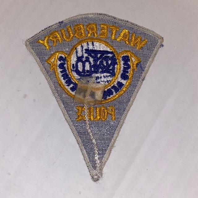 CONNECTICUT - Waterbury Police patch