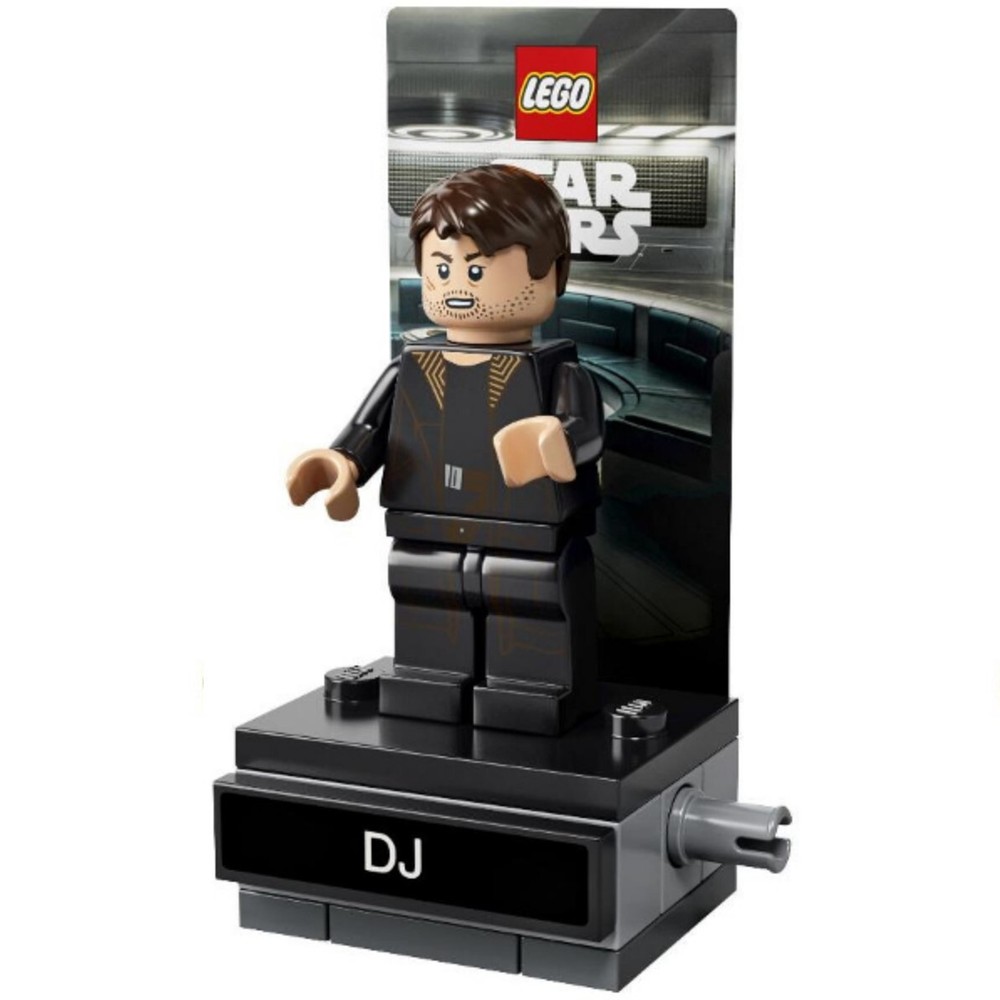 LEGO Star Wars Minifig - computer hacker DJ Code Breaker with stand (polybag)