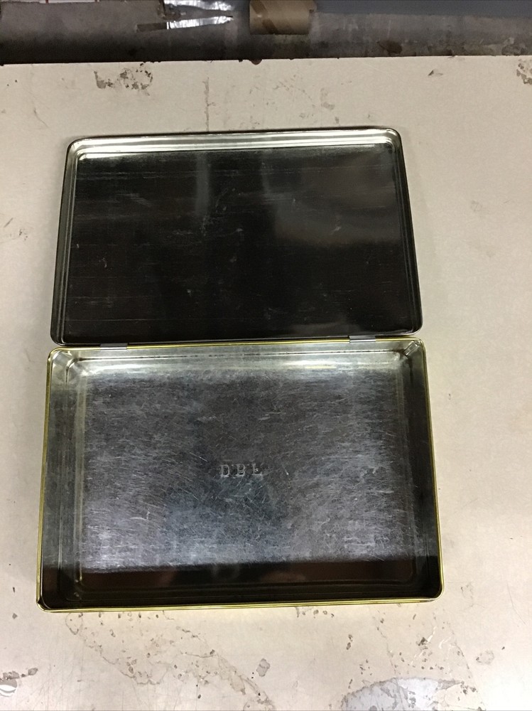 Vintage Biscuit Tin Bernard de Hoog DBF