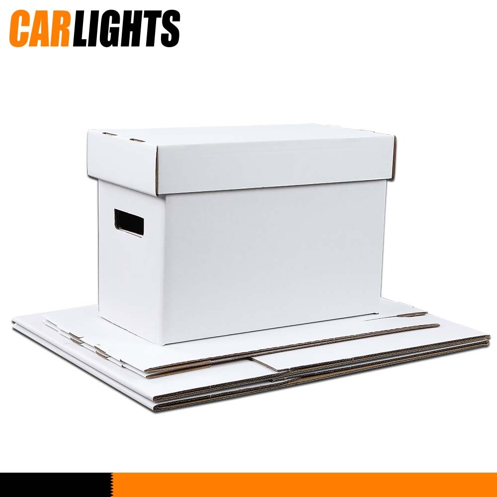 3PCS Short Comic Book Storage Boxes Holds 150 175 Stackable Archival Cardboard