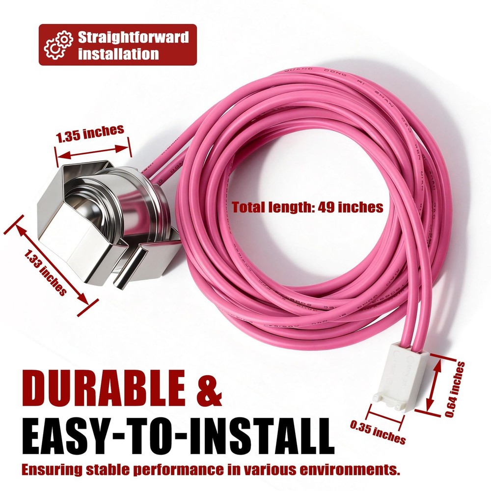 HH18HA279 Replacement Defrost Sensor Thermostat, Heat Pump Sensor...