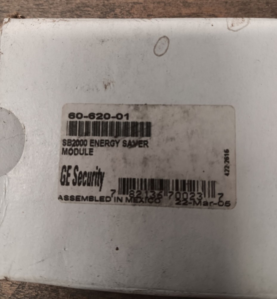GE / Interlogix 60-620-01 Entergy Saver Modual