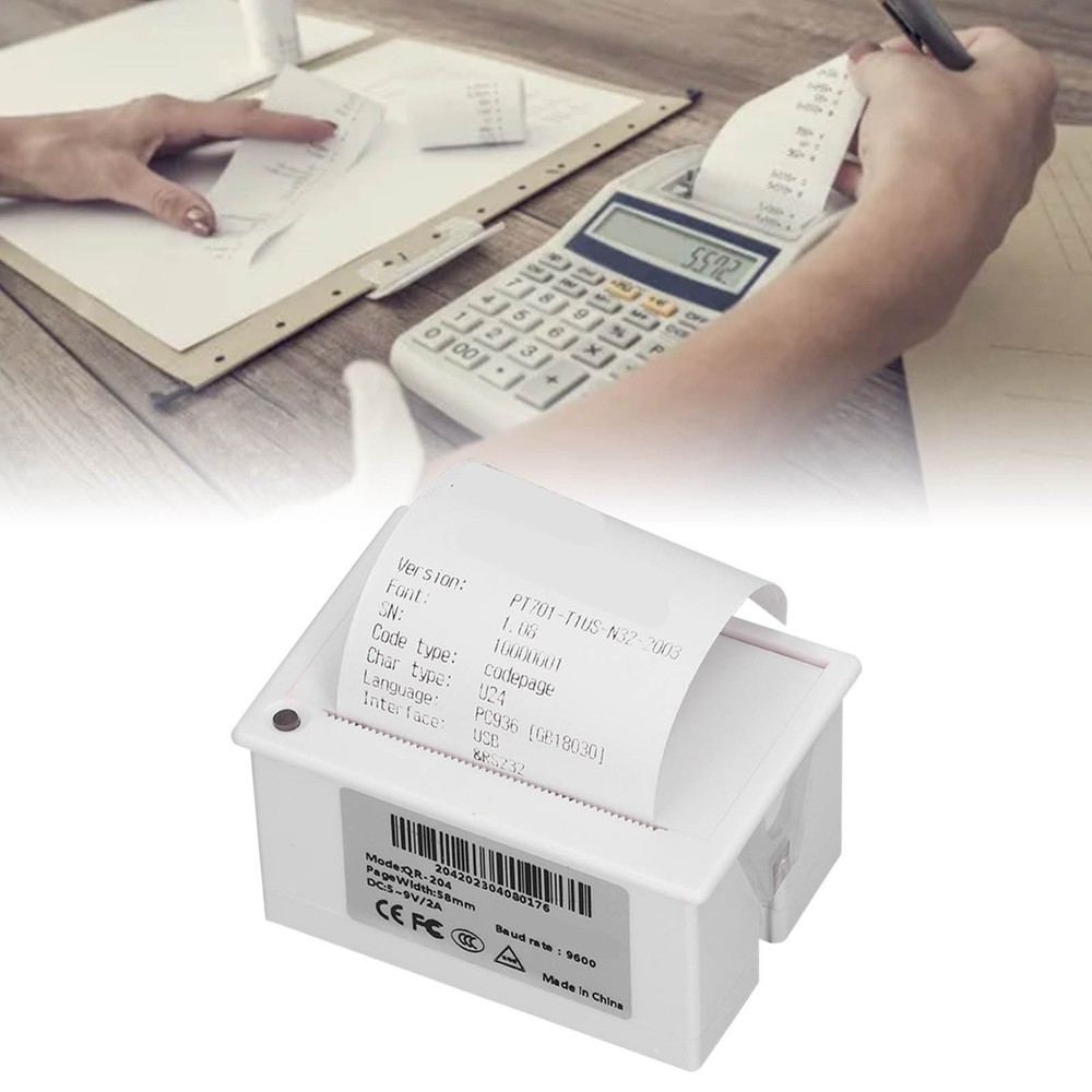 Embedded Thermal Receipt Printer 58mm Micro Thermal Receipt Printer Support USB