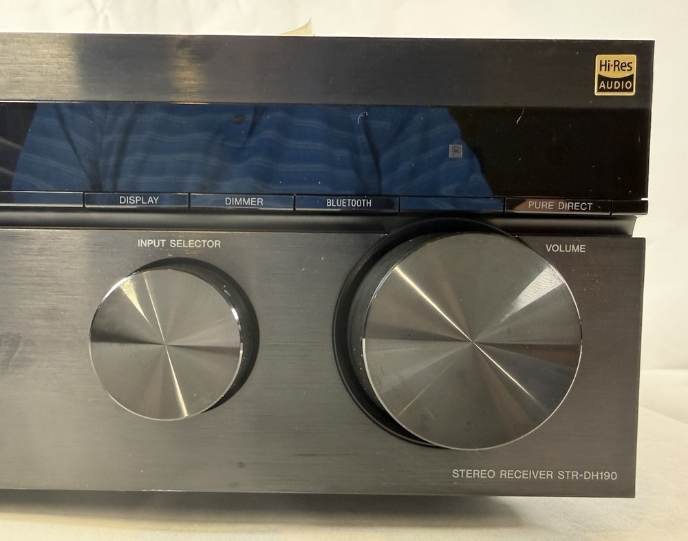 Sony 2-Channel Stereo Receiver with Bluetooth Phono & Aux Input - STR-DH190