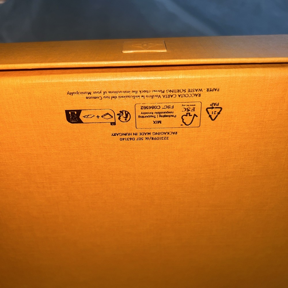 Authentic Louis Vuitton Gift Box With Tissue