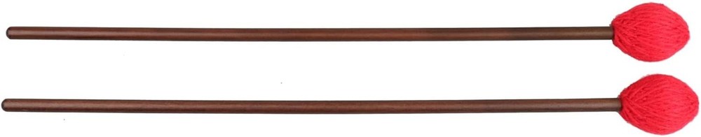 Durable Medium Hard Yarn Marimba Mallets with Maple Handle for Percussion Lovers