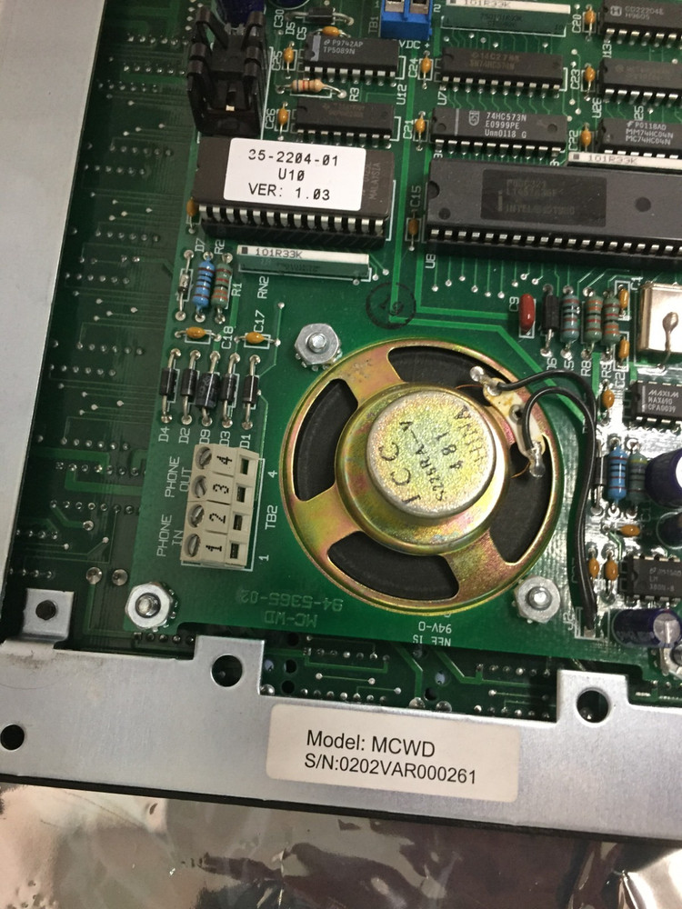 Bogen Intercom Multicom 2000 Quantum LED Wall Display MCWD