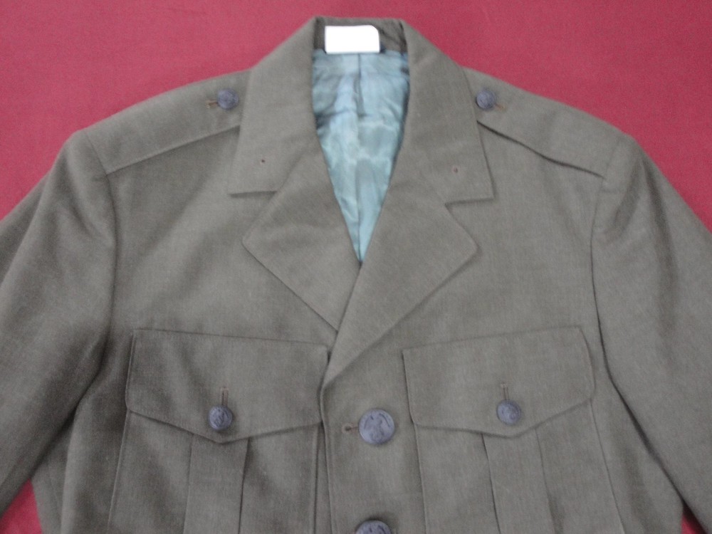 Tailored Fit Military Jacket 39 Extra Long
