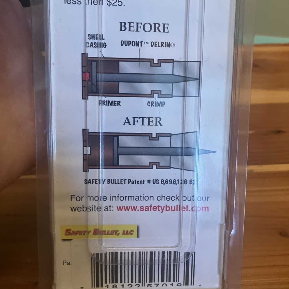 Safety Bullet LLC 9mm Safety Device