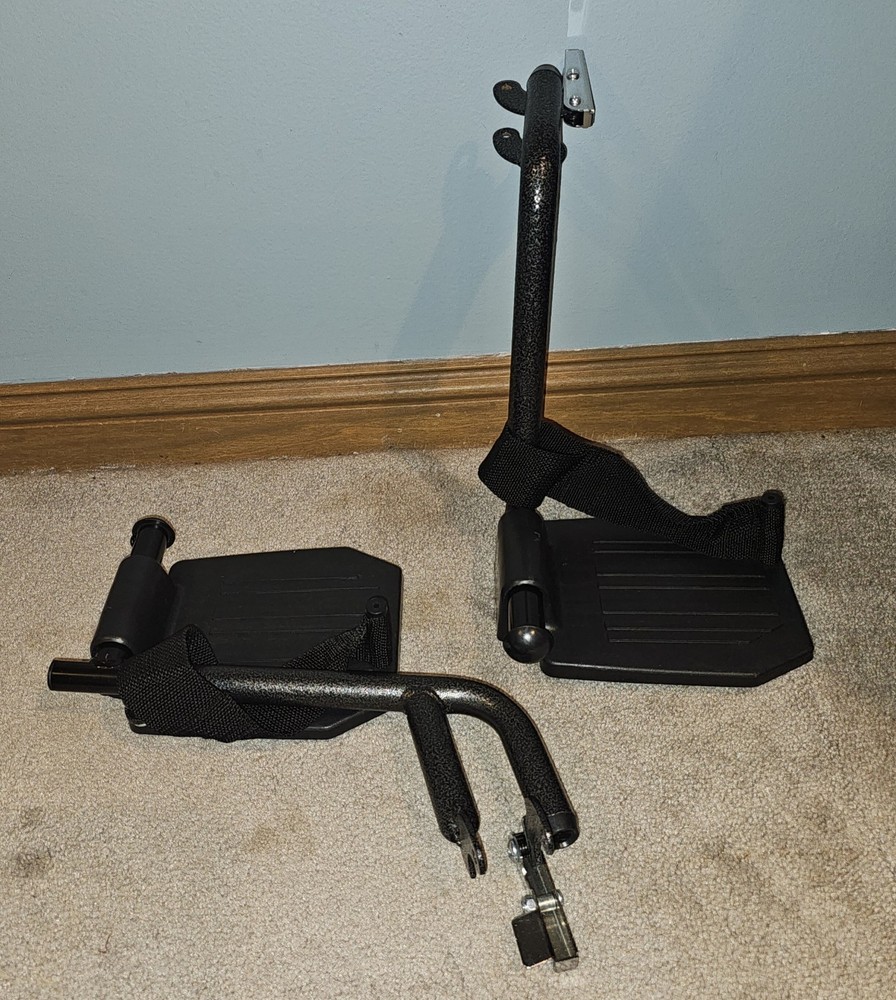 Wheelchair Replacement Foot Rests, Right/Left