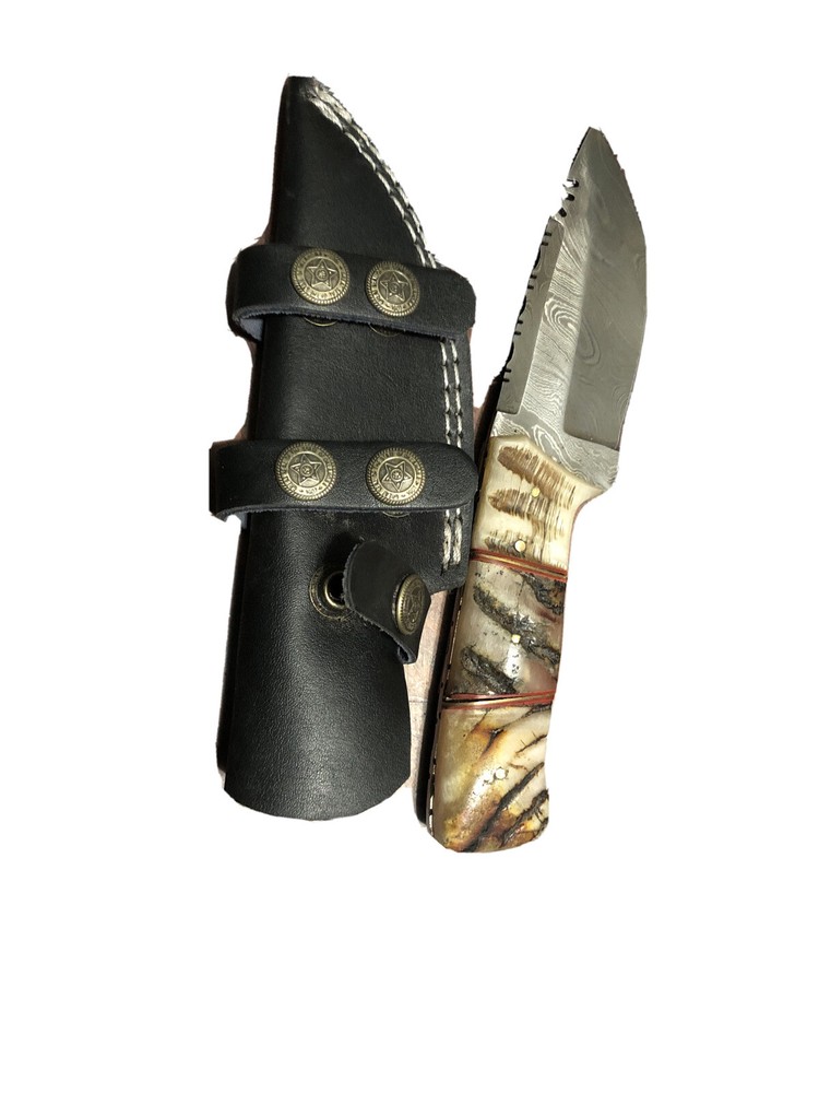 Handmade Pattern Welded Damascus Steel Blank Blade-Knife