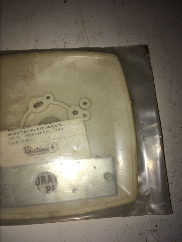 Vintage Thermostat Base Mounting Plate
