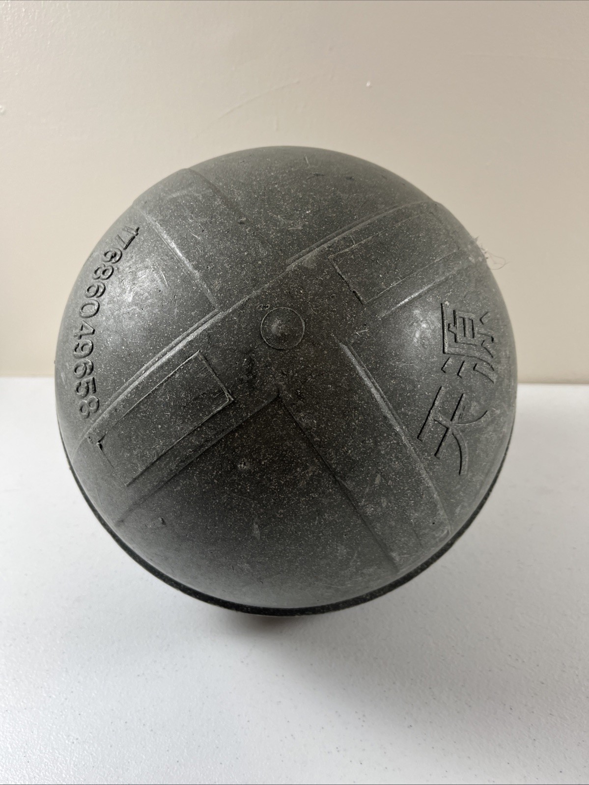 Japanese Large Heavy Plastic Fishing Bouy Float 38 Inches Around And Up/down