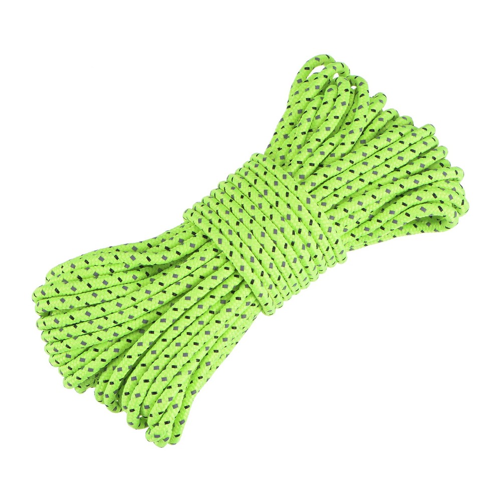Tent Rope 2.5mm 32.81ft Polyester Cord Green