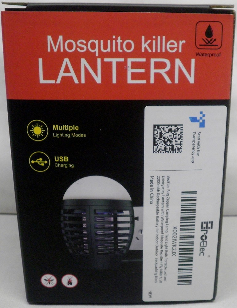 Hanging Mosquito Killer Lantern USB Charging Rainproof