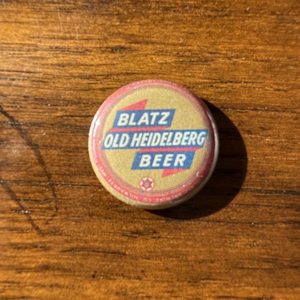 Blatz Old Heidelberg Beer Pin Button