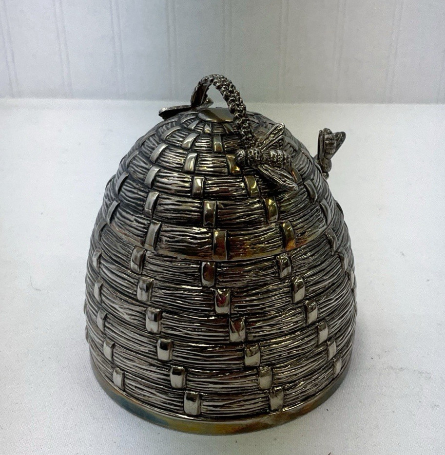 Godinger Silver Honey Pot