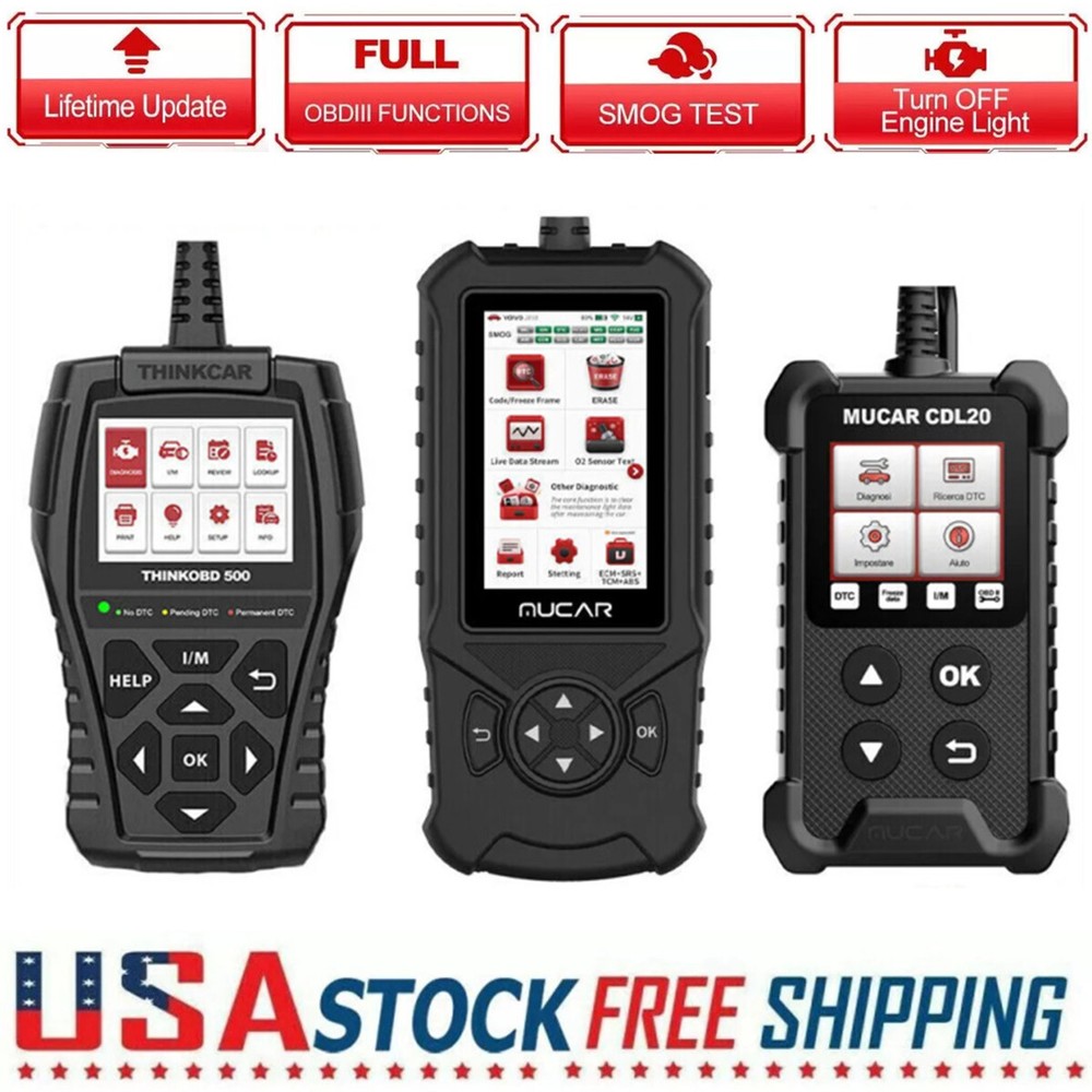 Automotive Car OBD2 Scanner Fault Code Reader Check Engine Light Diagnostic Tool