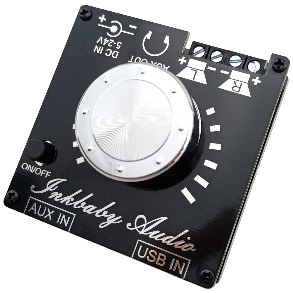 Digital Audio Amplifier Bluetooth Receiver USB AUX Input Board 2CH Stereo 30W