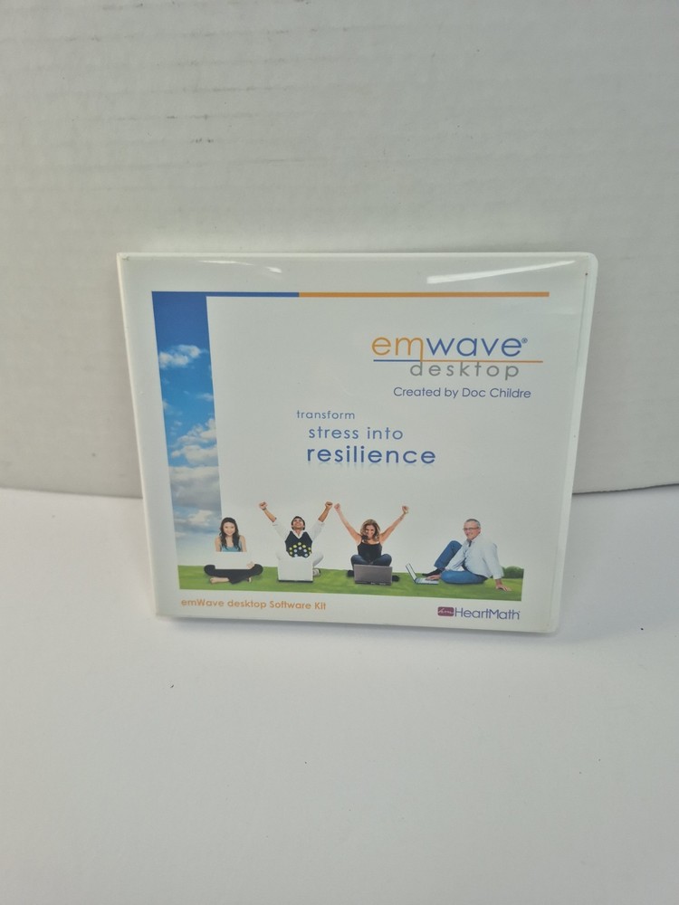 Heartmath EmWave Desktop (PC Or Mac) Software CD Pulse Sensor Disc Only