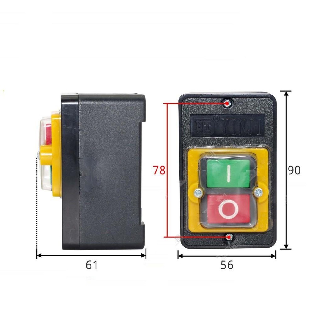 ON/OFF Water Proof Push Button Switch KAO-5 KAO-10KH 10A 380V PushButton
