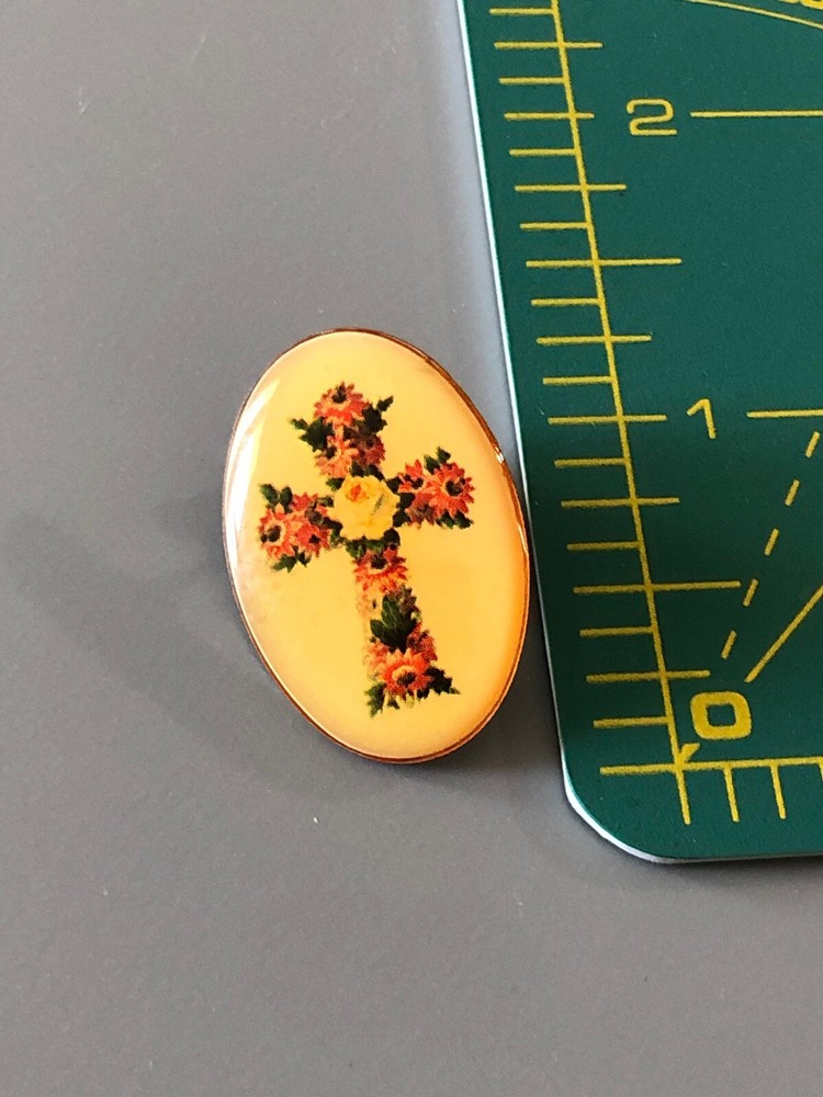 Vintage Cross Pin