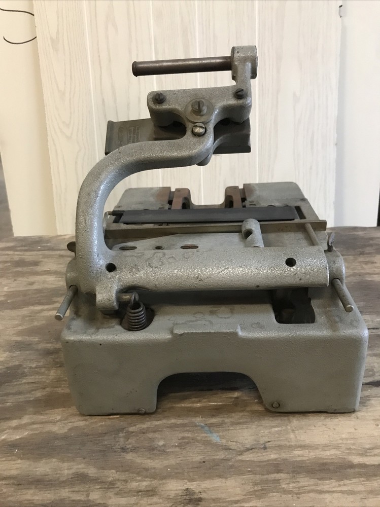 Vintage Addressograph Class 100 Embossing Machine