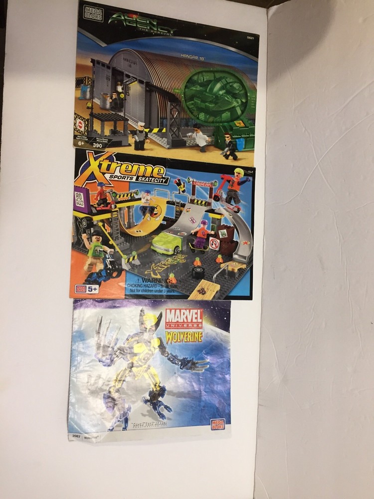 Mega Bloks Instructions For #5621 #9169 #2087