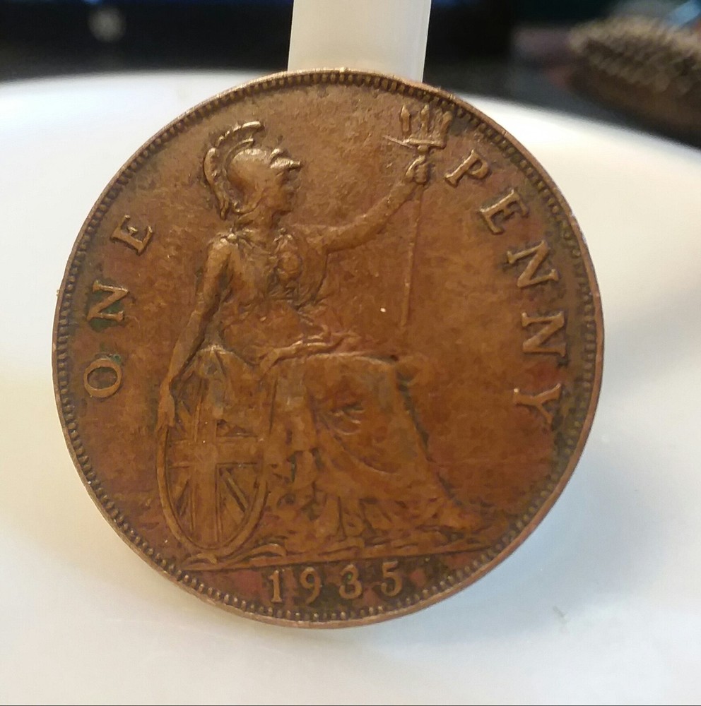 Britain 1935 Penny - George V