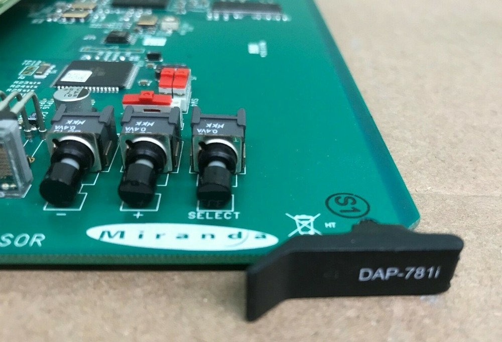 Miranda DAP-781i 8-Channel Digital Audio Processor module with Dolby P12292