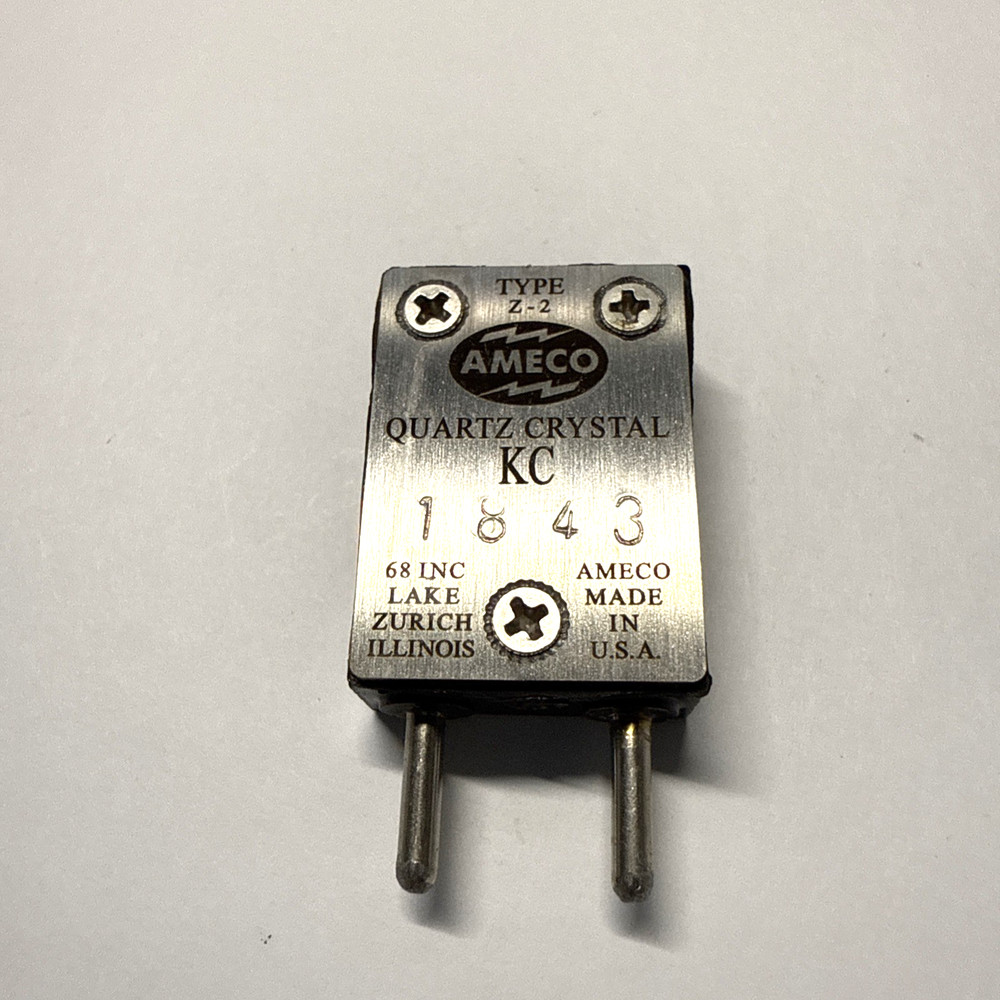 crystal 1843 KC FT-243 Ham Radio Crystal TESTED