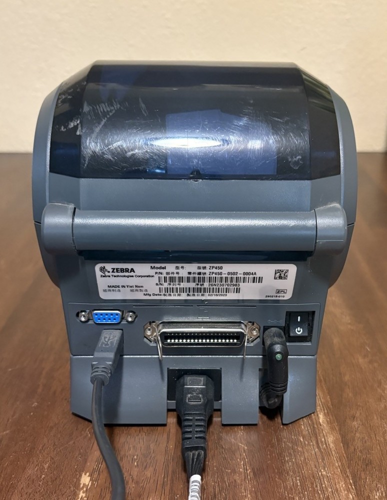 Zebra ZP450 ctp Thermal Label Printer