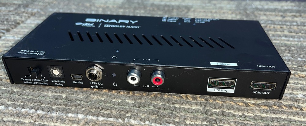 Binary B-240-HD-2AC Audio Extractor 600 Box 62