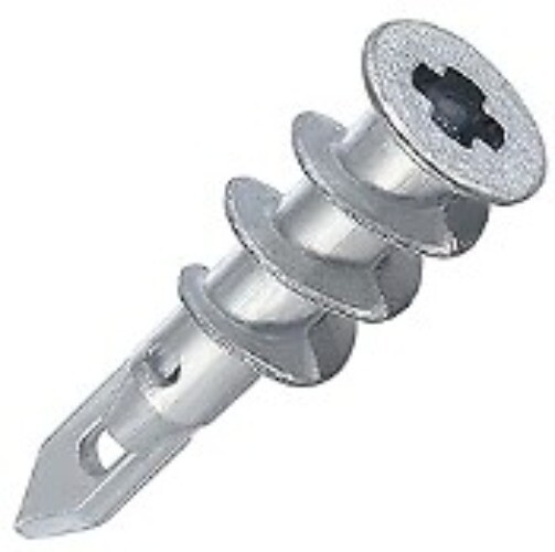 (1PCS)#8 Split-Open Self Drilling Drywall Plastic Anchor, used