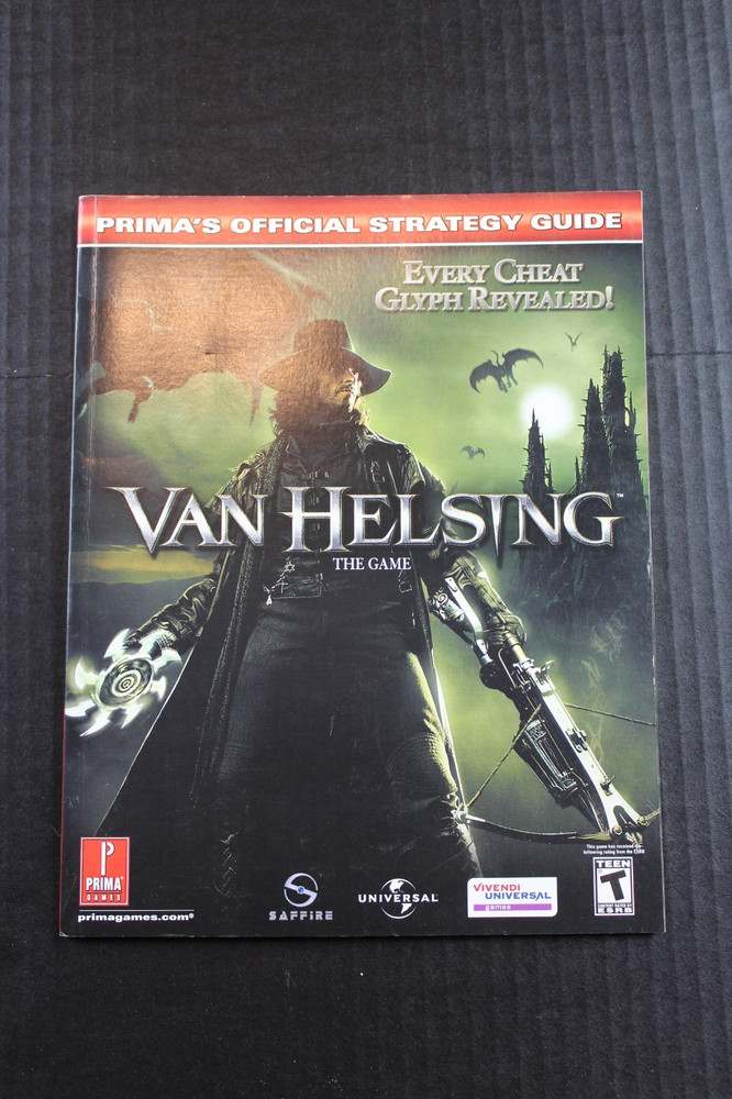 Van Helsing Prima Official Strategy Guide PS2 Xbox Saffire