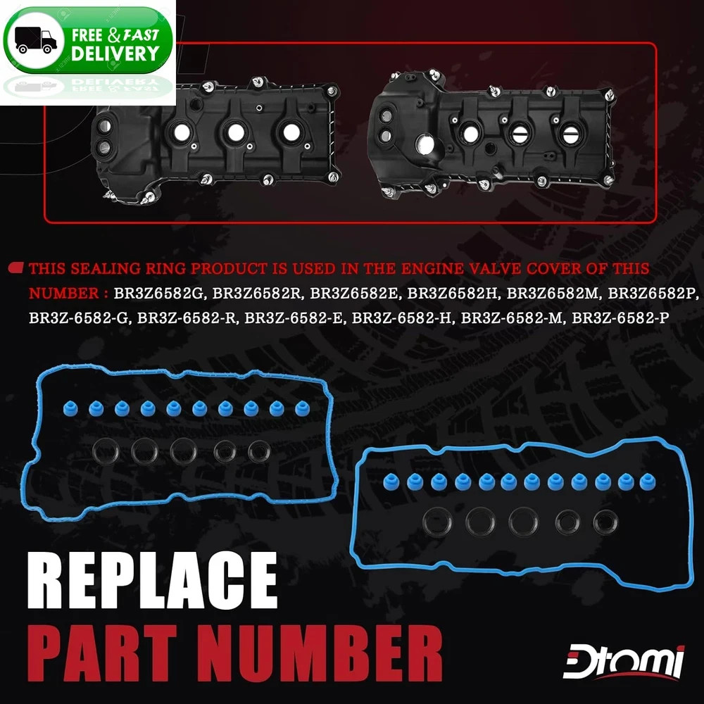 Valve Cover Gasket Set for Ford Lincoln 3.5L 3.7L V6 2011-2020 VS50814R VS50722