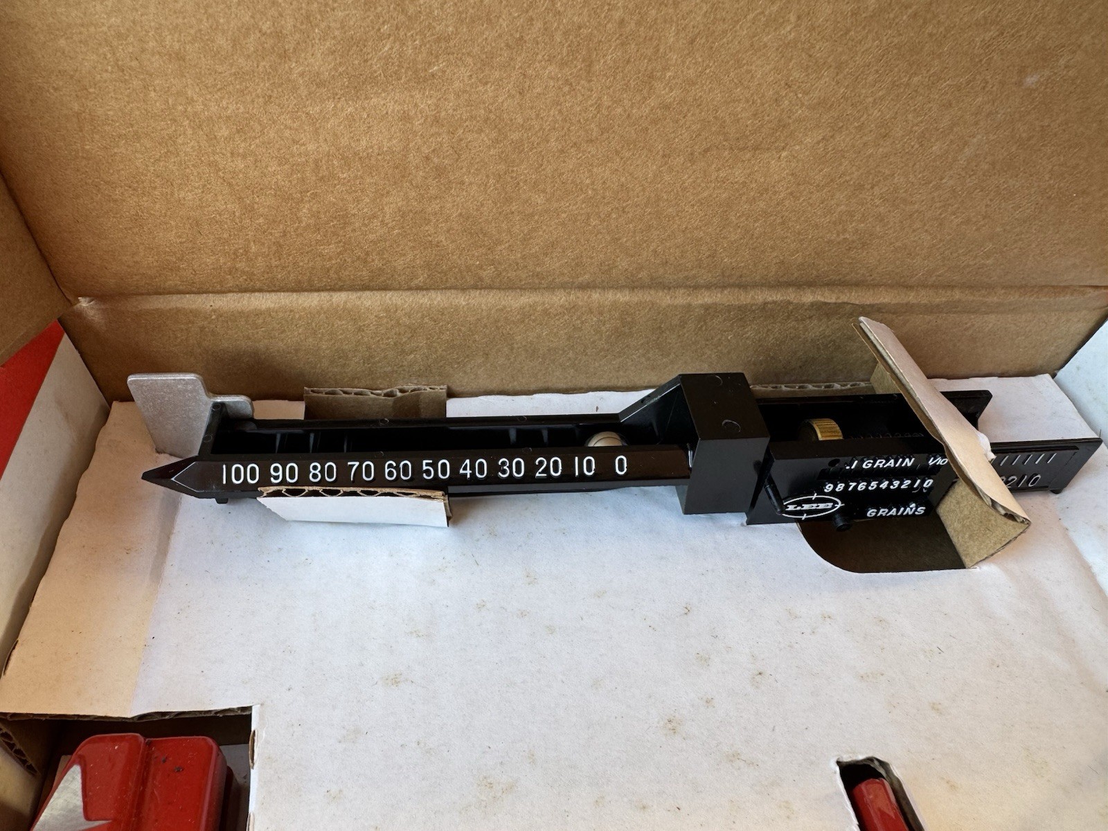 LEE 100 GRAIN CAPACITY SAFETY MAGNETIC POWDER SCALE # 90681 RELOADING