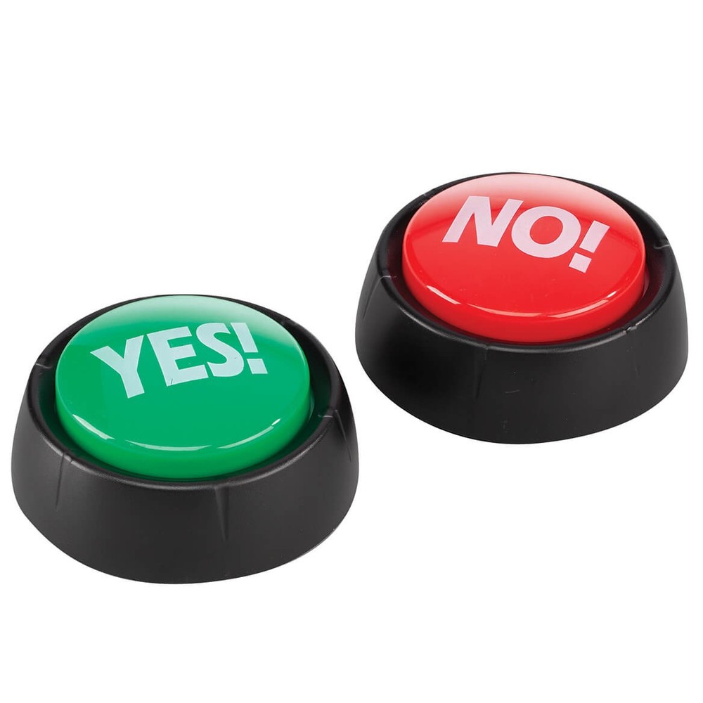 Yes and No Buzzer Buttons