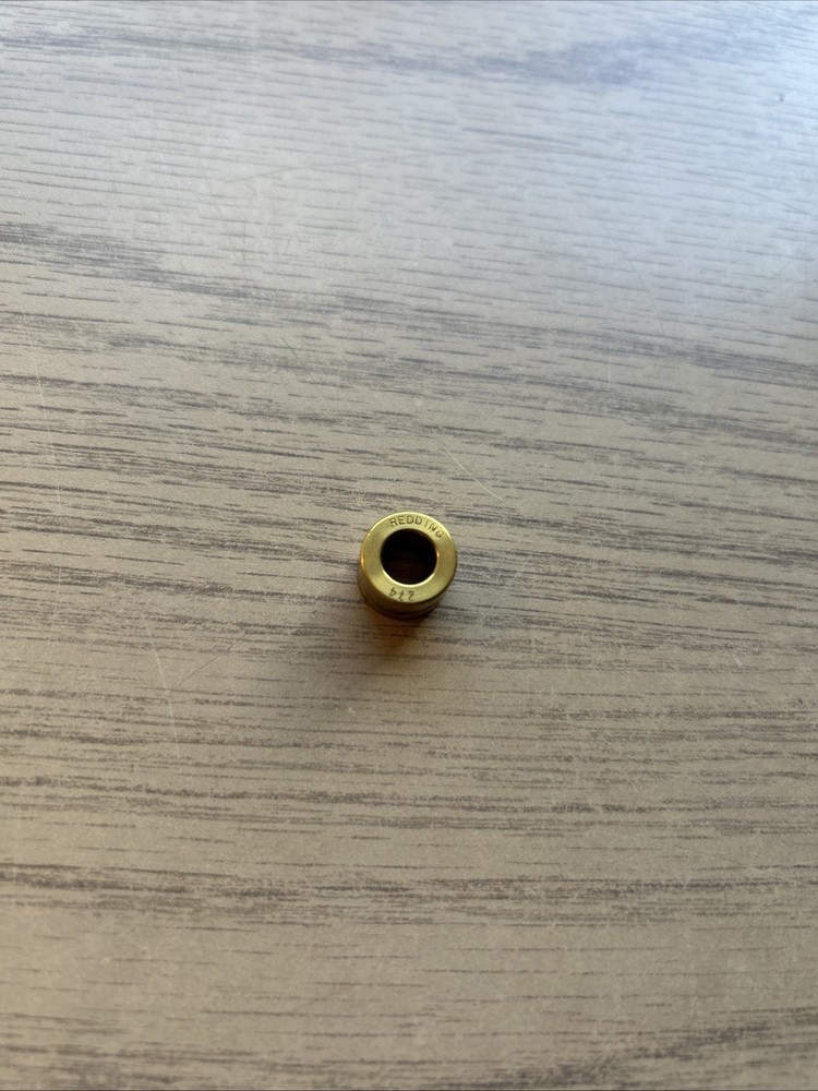 REDDING TITANIUM NITRIDE NECK SIZE BUSHING .274 DIAMETER