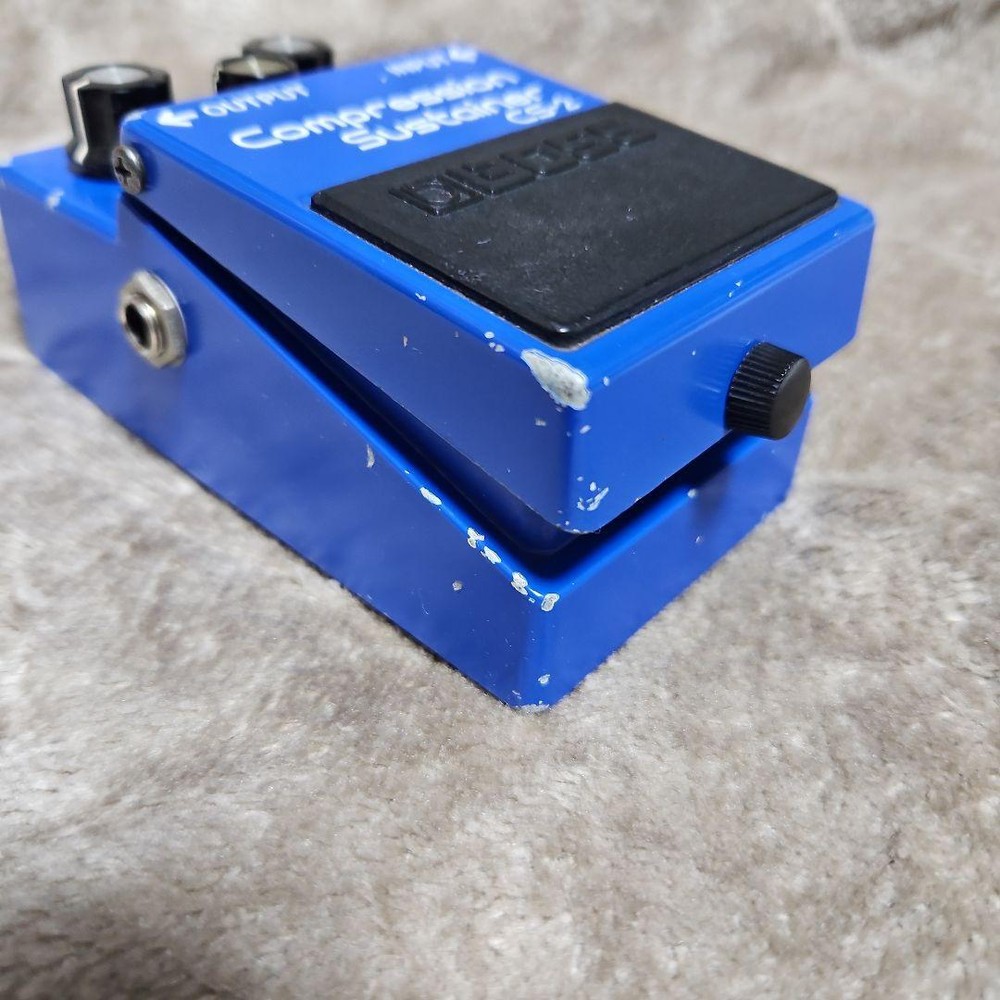 BOSS CS-2 Compression Sustainer Guitar Effects Pedal used