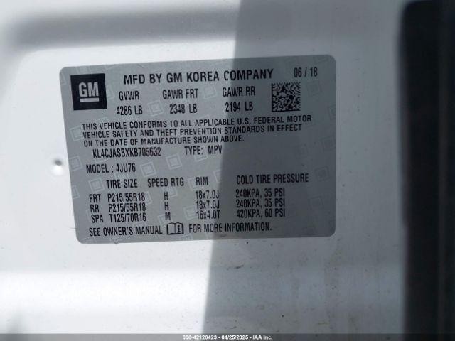Used Steering Column fits: 2019 Buick Encore Grade A