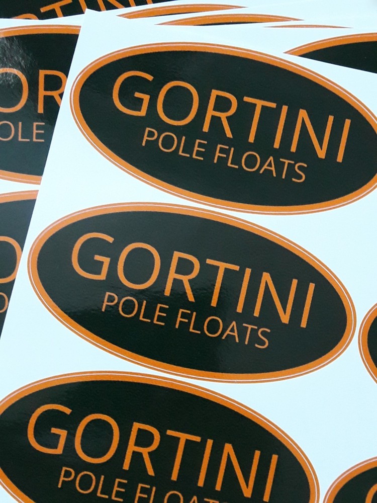 3 no. Handmade GORTINI No. 4 (0.4g) Carbon Chianti 'Solid core tip' pole float