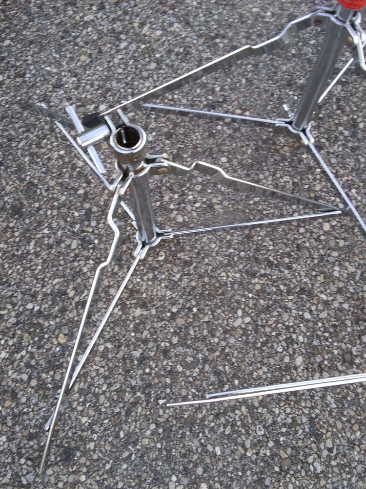 Slingerland cymbal stand bases only quantity 4