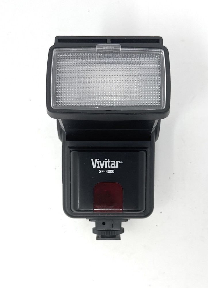 Vivitar SF-4000 Shoe Mount Flash UNTESTED