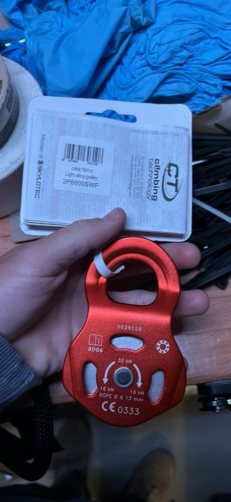 Climbing Technology Orbiter S Light Alloy Pulley